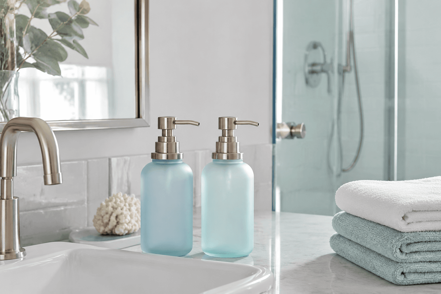 Soap Dispenser Pair